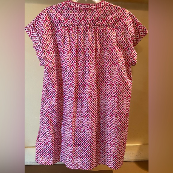 Sale/ NWT Saloni Ashley print dress Sz 8 - Picture 3 of 4